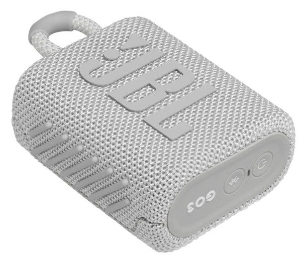 JBL GO 3 White - 599261 - zdjęcie 4